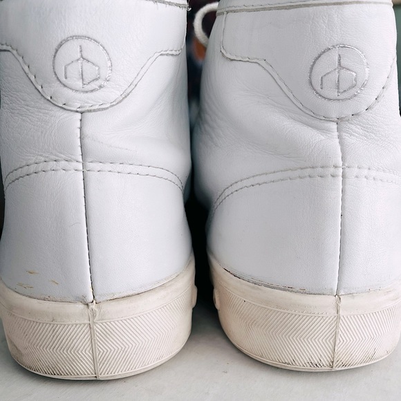 rag & bone “Standard Issue” Leather Hightops - Picture 8 of 11